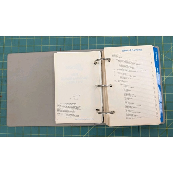 Sierra Rifle Reloading Manual 3rd Edition - Picture 4 of 12